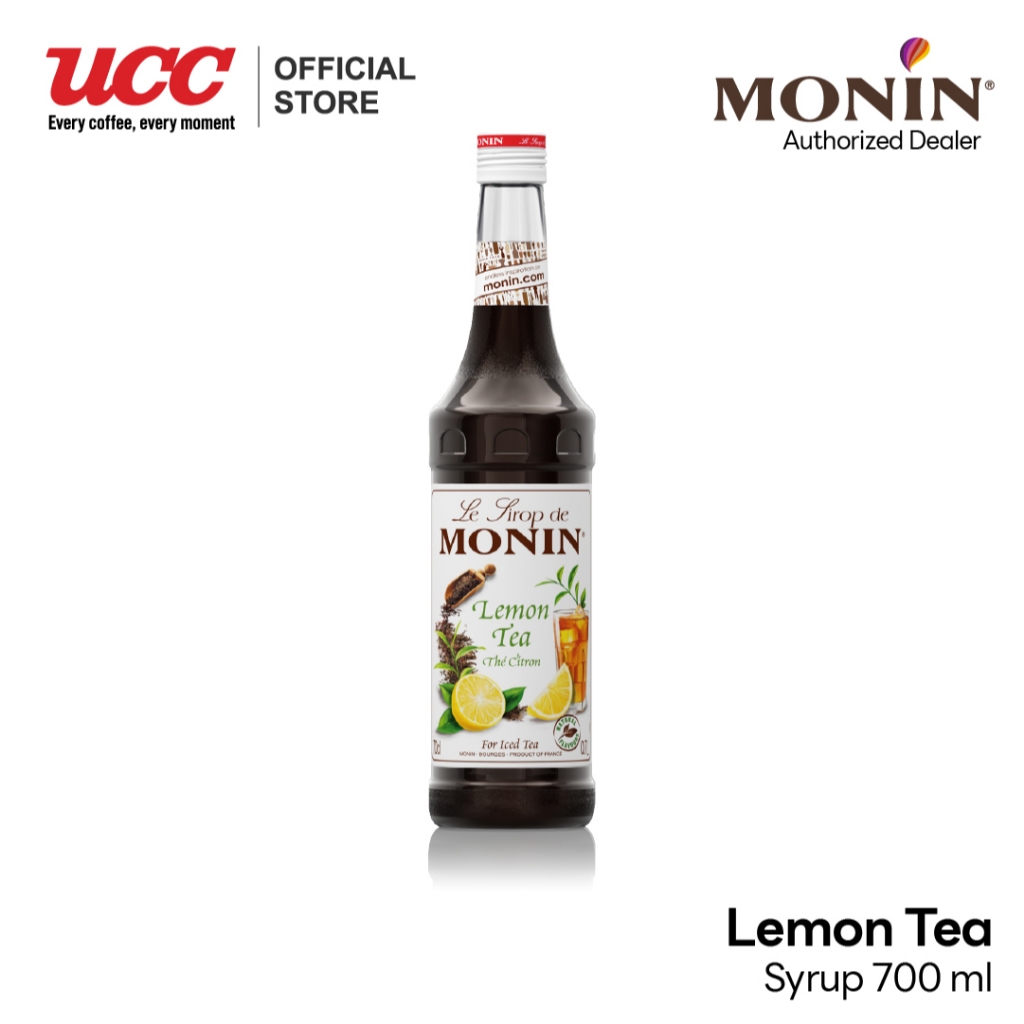 MONIN Lemon Tea Syrup น้ำเชื่อมกลิ่นชามะนาว 700ml.