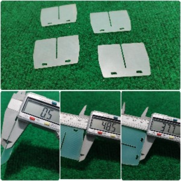 ชุดแผ่นหรีดไฟเบอร์ V3 RXZ YZ125 ขนาด 0.5mm
