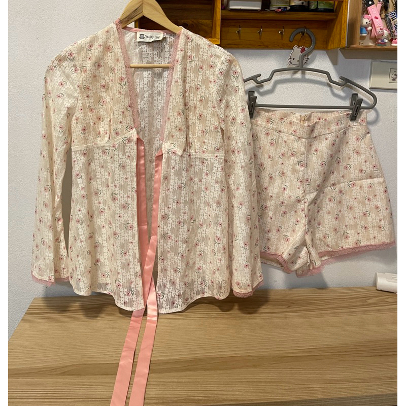 ชุดเชท งานป้าย Valley Girls ไซส์ M