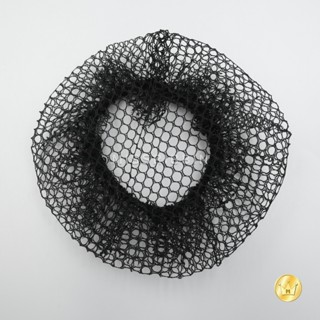 เน็ตคลุมผม สีดำ 1 แพ็ค 12 ชิ้น ช่วยเก็บ จัดทรงผมให้เรียบร้อย