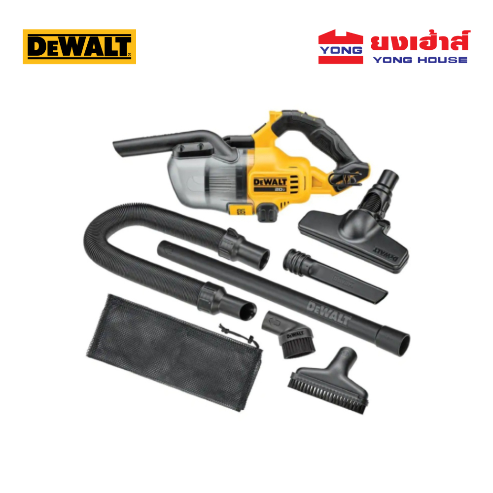 DEWALT เครื่องดูดฝุ่นไร้สาย 20V รุ่น DCV501LN-B1 (เครื่องเปล่า) เครื่องดูดฝุ่น
