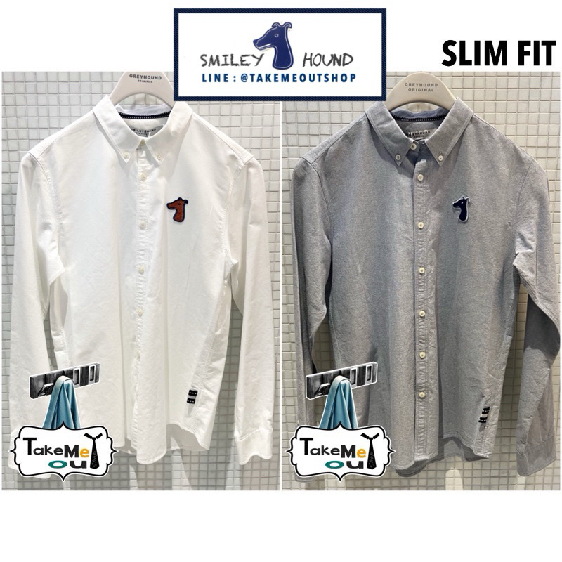 NEW SMILEYHOUND OXFORD SHIRT #1203