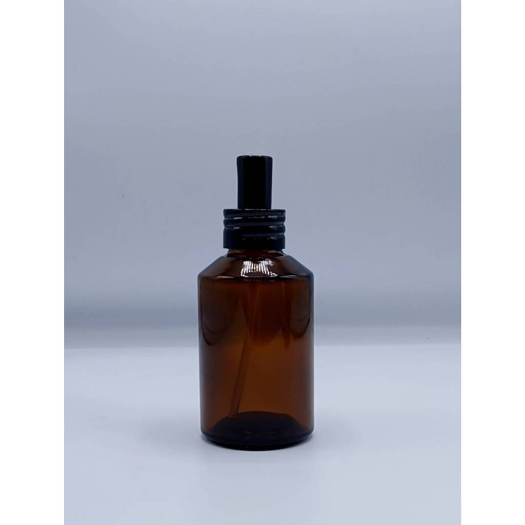 ขวดสเปรย์สีชาใส (ทรงตัด) ขนาด 120 ml
