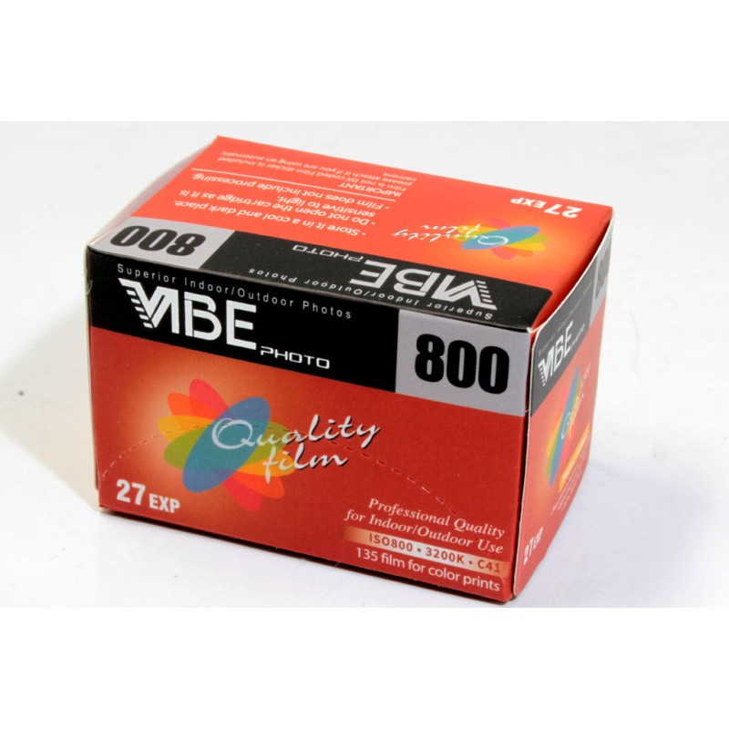ฟิล์ม VIBE Photo 35mm Film ฟิล์มสี ฟิล์มขาวดำ 135 ฟิล์ม 35mm