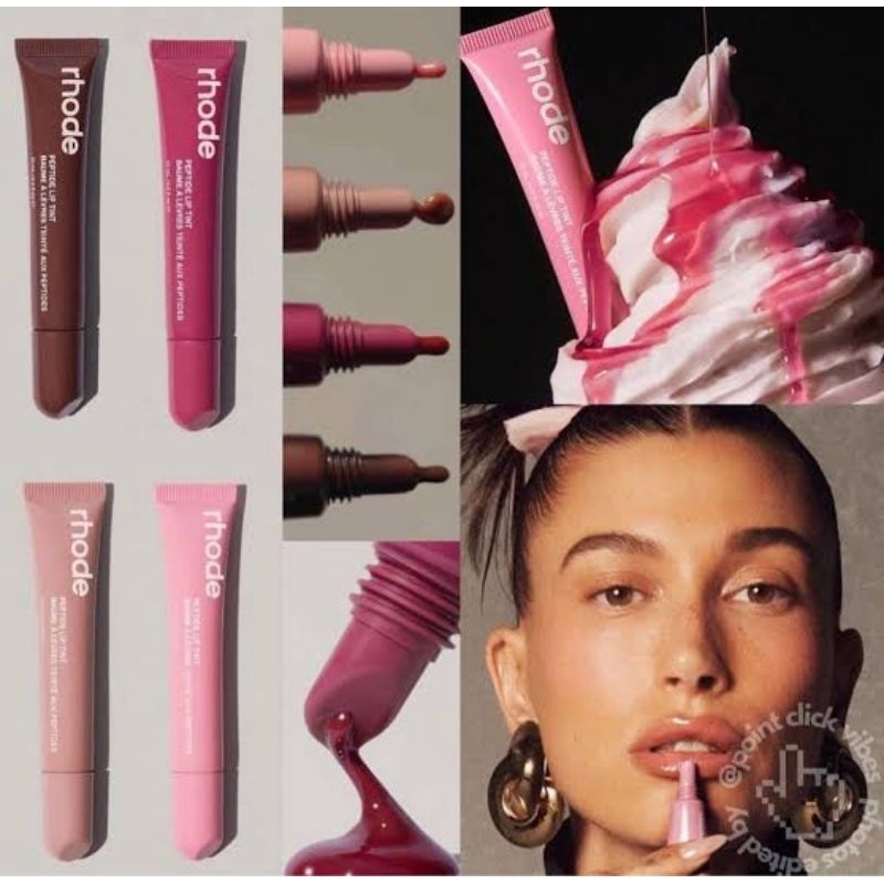 พร้อมส่ง แท้ Rhode Peptide lip tint The Tinted Lip Layer