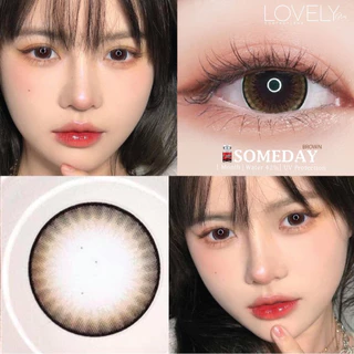 คอนแทคเลนส์ รุ่น Someday Brown / Gray / Black ขนาดบิ๊กอาย (Lovelylens)