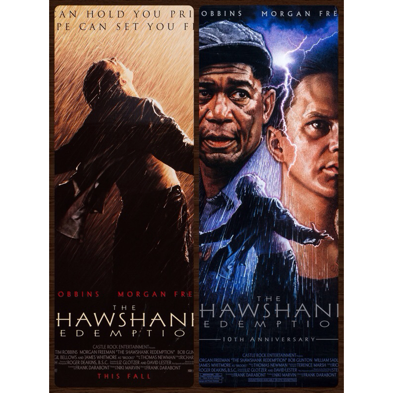 โปสเตอร์ หนัง  The Shawshank Redemption  ชอว์แชงค์ มิตรภาพ ความหวัง ความรุนแรง  11.5 X 16.5 นิ้ว (A3)