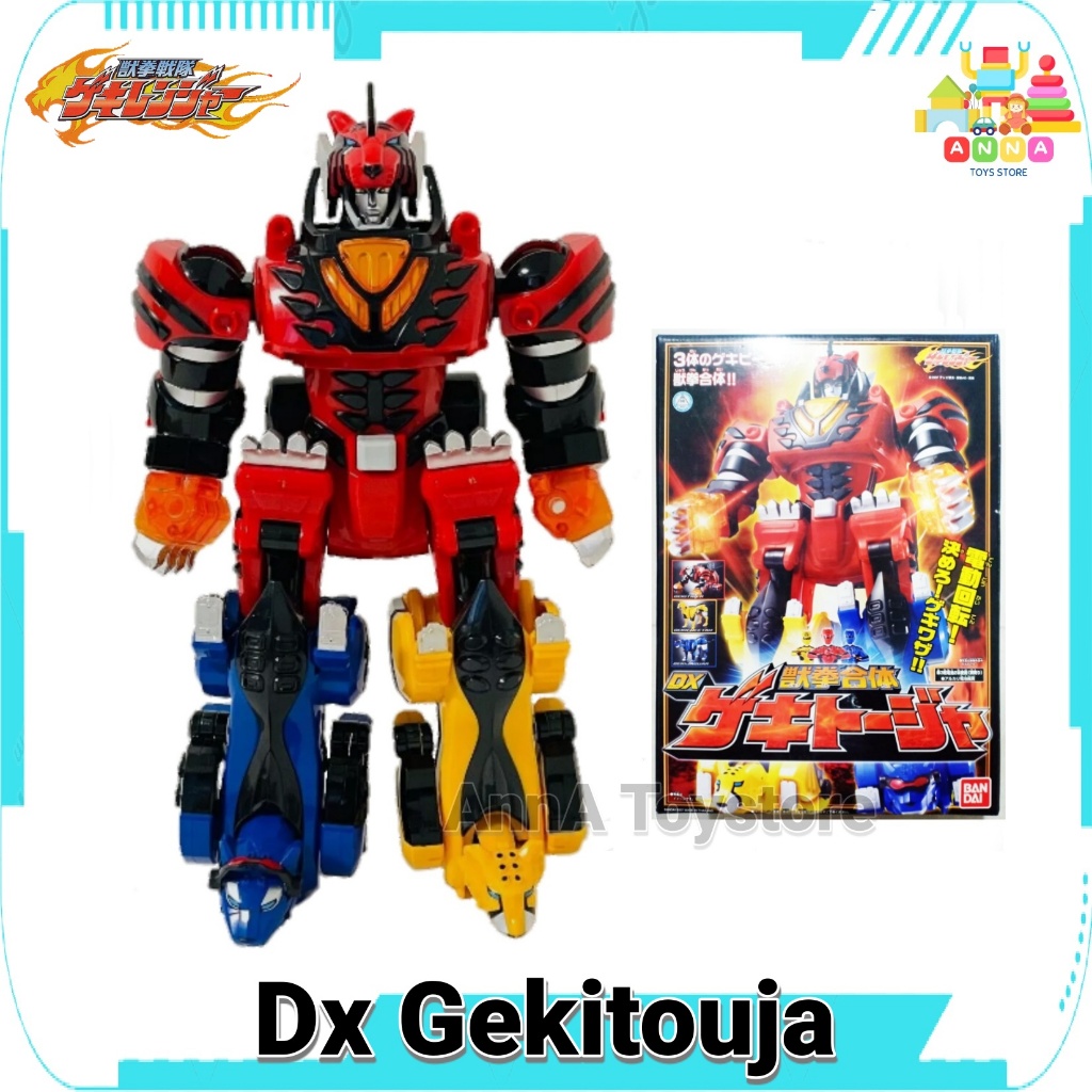 หุ่นยนต์ เกคิเรนเจอร์ เกคิโทจา Gekiranger DX Gekitouja ของแท้ Bandai