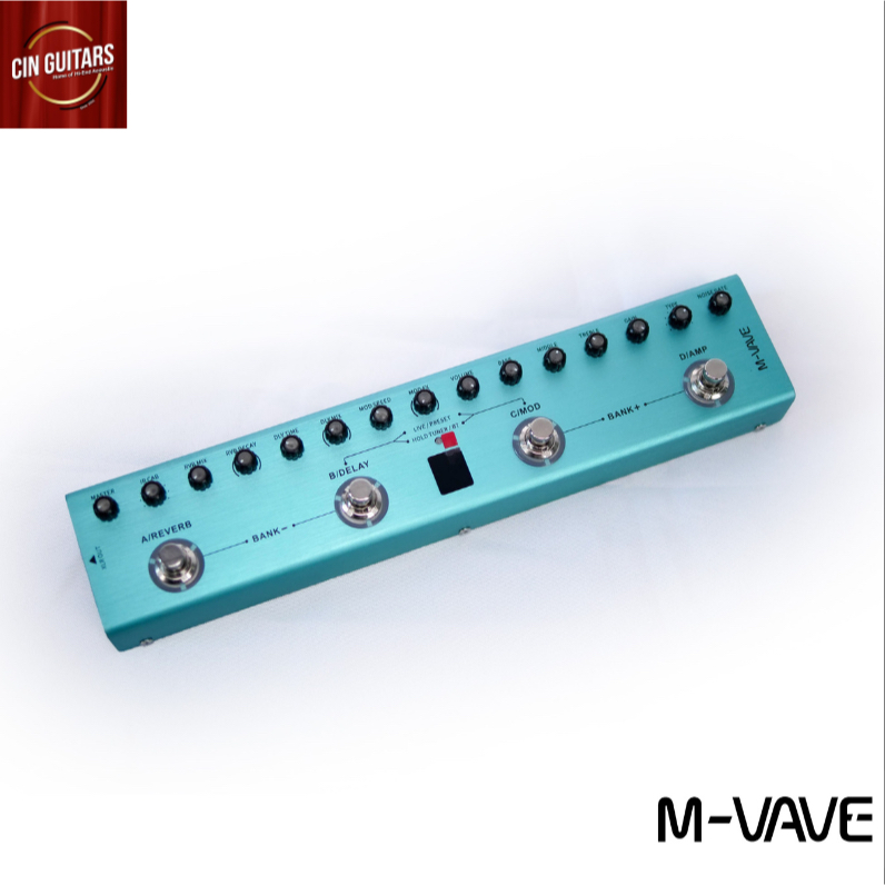 (ส่งฟรี) M-VAVE Tank-G Multi Effect ราคาประหยัด