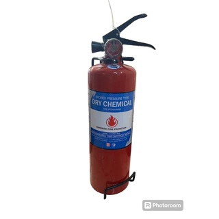 ถังดับเพลิงชนิดเคมีแห้ง (Dry Chemical) ขนาด 2.2 ปอนด์ เหมาสำหรับติดรถยนตร์ ดับเพลิงในรถได้ทุกประเภท (Suitable For Cars)