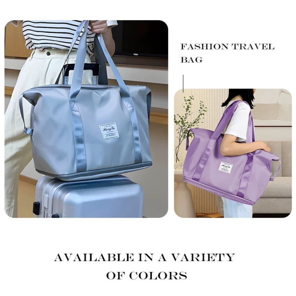 ⚡️พร้อมส่ง 🧳กระเป๋าเดินทาง พับเก็บได้ จุของได้เยอะ กระเป๋าใส่เสื้อผ้า