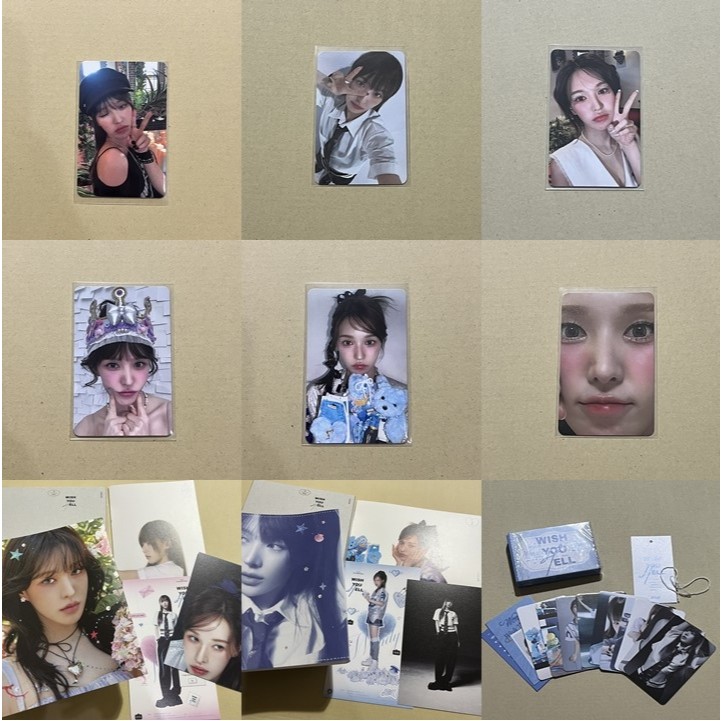 WENDY - Wish You Hell การ์ด photobook package qr อัลบั้มเปล่า red velvet