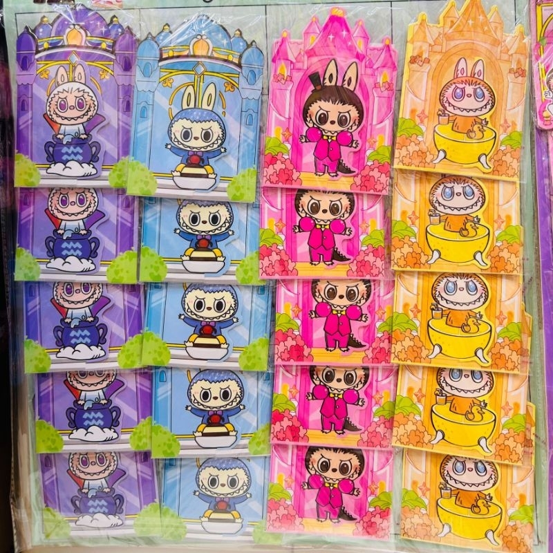 My_Kids shop ตุ๊กตากระดาษDIYลาบูบู้ ของเล่นเด็กลาบูบู้ ตุ๊กตากระดาษแฮนด์เมด หนังสือของเล่นลาบูบู้ Kuromi Labubumagicbook