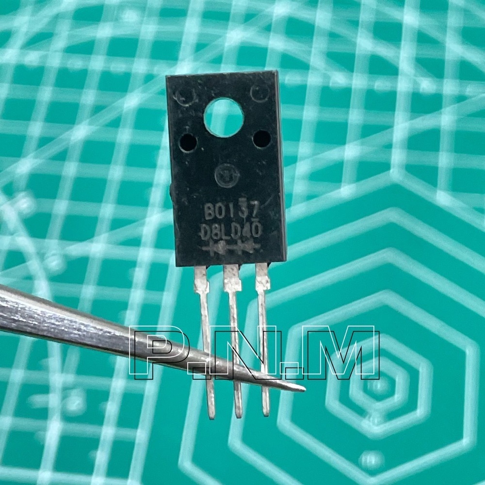 D8LD40 TO-220 3 ขา อุลตร้าฟาส 8A 400V ราคาต่อหนึ่งตัว