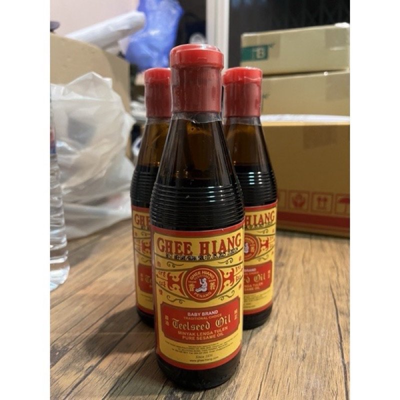 GHEE HIANG SESAME OIL น้ำมันงา 300ml