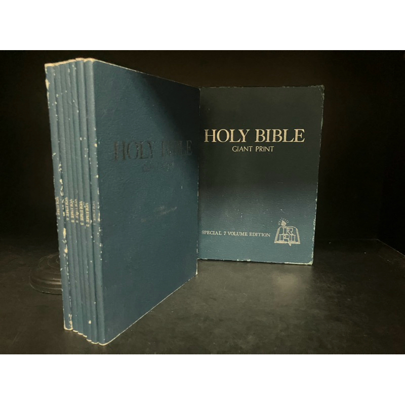 Used Bible : English (1box=7nos) | HOLY BIBLE SPECIAL 7 VOLUME EDITION