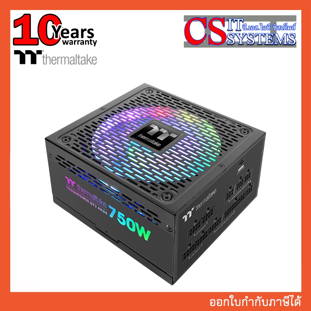 POWER SUPPLY THERMALTAKE TOUGHPOWER GF2 ARGB 750W 80+ GOLD (TTP-750AH3FSG-A) (7Years)