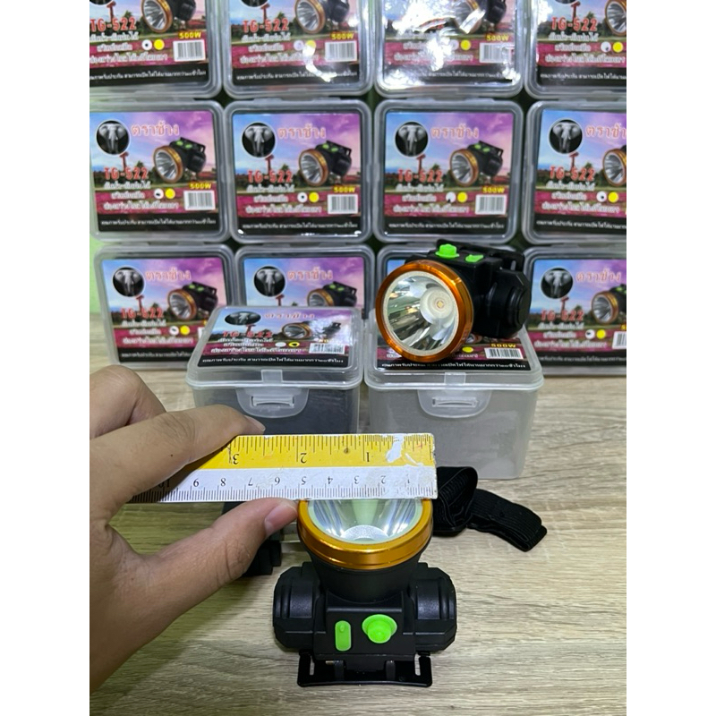 ไฟฉายคาดหัวTG-522 จับสัตว์ เดินป่า แคมป์ปิ้ง ซ่อมบำรุงใช้หลอดไฟแบบ ไฟแอลอีดี ไฟฉายกรีตยาง LED500W ราคา ถูกที่สุด ดีลบีเคเค แกลเลอรีภาพที่ 4