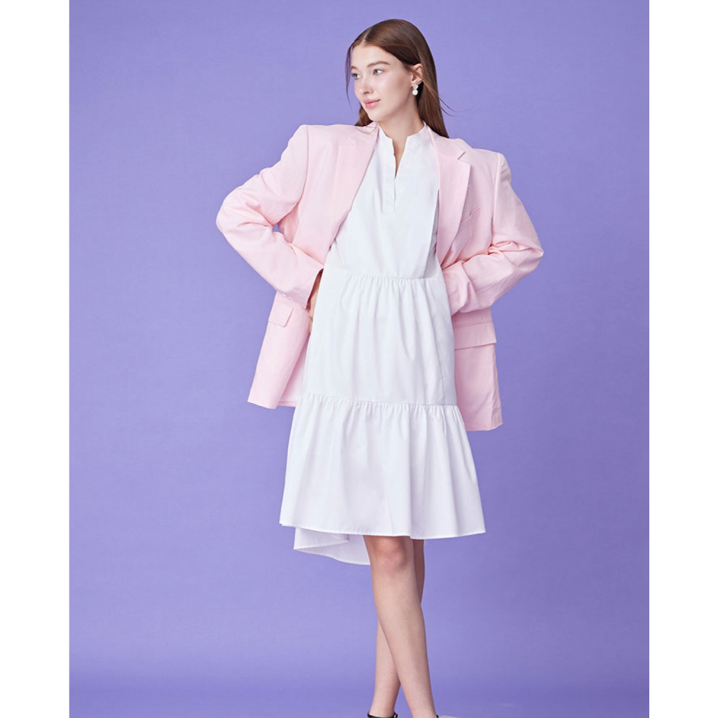 Nitan (นิทาน) เดรสให้นม ชุดคลุมท้อง รุ่น Blazing Star Maternity and Nursing Dress