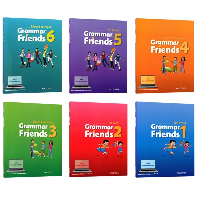 หนังสือแบบเรียนอังกฤษ Grammar friends 1-3 Oxford Primary School English