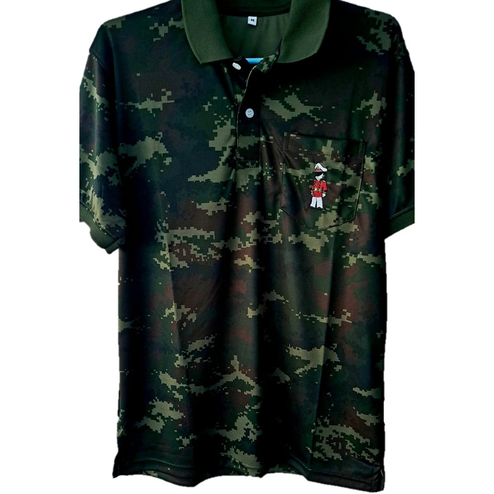 เสื้อโปโลคอปกพรางนนร.จปร CRMA