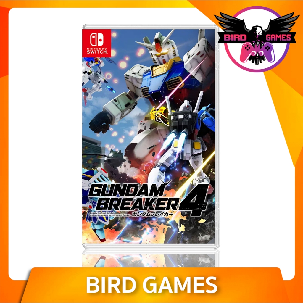 Nintendo Switch : Gundam Breaker 4 Game [แผ่นแท้][มือ1][Gundam 4][Gundam 4 Switch]