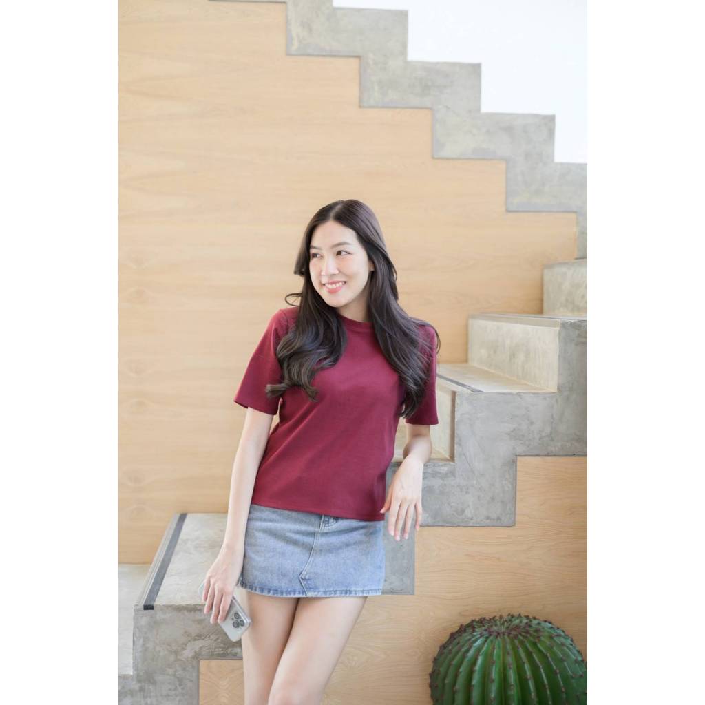 งานป้ายแท้ MY TOP งานเสื้อยืด เ้ข้ามาใหม่ แขนศอก งานสวย เนื้อผ้าคอตตอน  G 247 (MT2 4G) CARDIGAN_NISTA ราคา ถูกที่สุด ดีลบีเคเค แกลเลอรีภาพที่ 7
