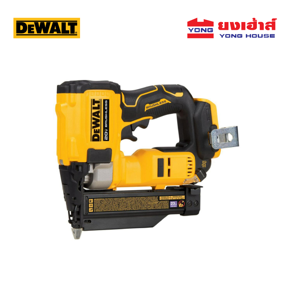 DEWALT เครื่องยิงตะปูไร้สาย ไร้แปรงถ่าน 23GA รุ่น DCN623B ลูกพิน P เครื่องยิงตะปู