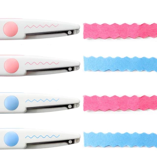 ส่งจากไทย กรรไกรซิกแซก Deli กรรDIY กรรไกรตัดกระดาษ กรรไกรฟันปลา กรรไกรลวดลาย **ตัดริบบิ้นไม่ได้**