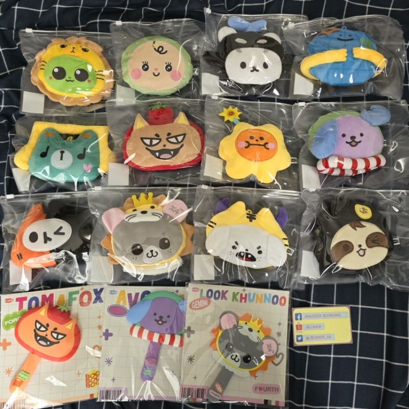 GMMTV Mascot Doll Pouch Hamd Mirror - Tomafox Kingman Polcasan MR.SaturnWorld Permpoon Jaidee Yuzumu