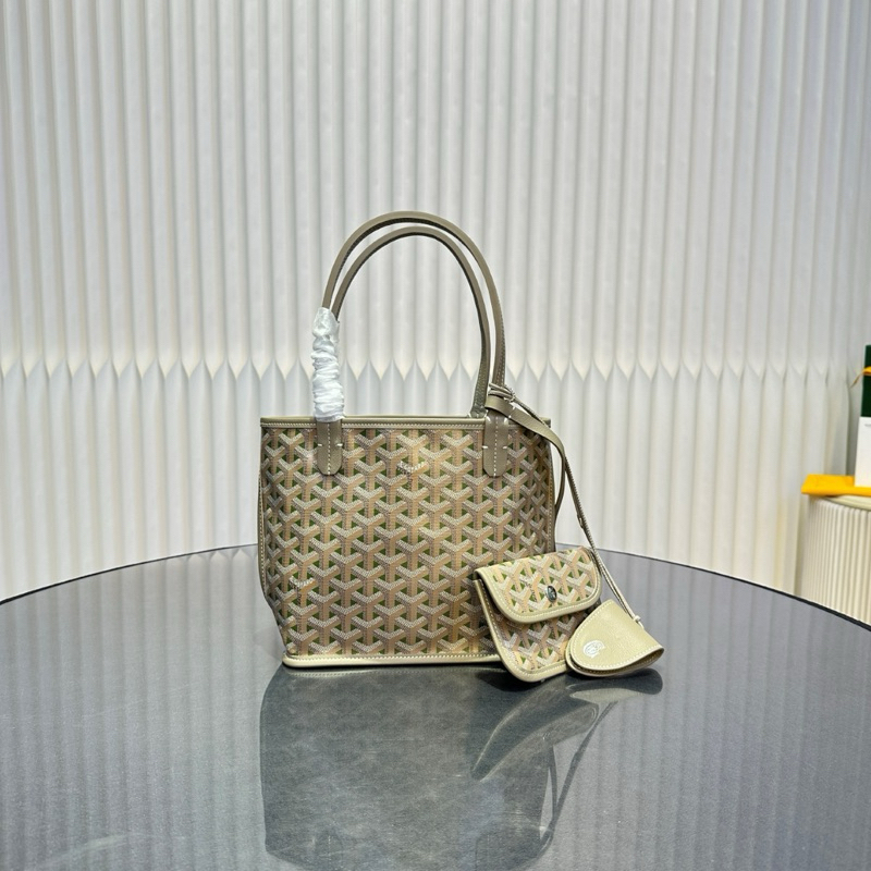 พร้อมส่ง (1:1 Original Calfskin) กระเป๋าโท้ท โกยาร์ด มินิ Goyard St.Louis Claire-Voie Mini Calfskin-