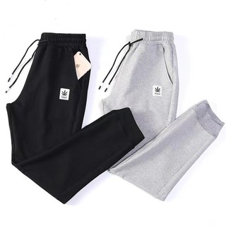 พร้อมส่งกางเกงลำลองผู้ชายเทรนด์เกาหลี กางเกงขายาวผ้าฝ้าย M-5XL