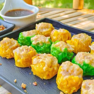 ขนมจีบกุ้ง พร้อมน้ำจิ้ม (20ลูก/320g.) 🍤🔥 🚛เหมาค่าส่ง ฟรีกล่องโฟม!! ทุกจังหวัดทั่วไทย🎉