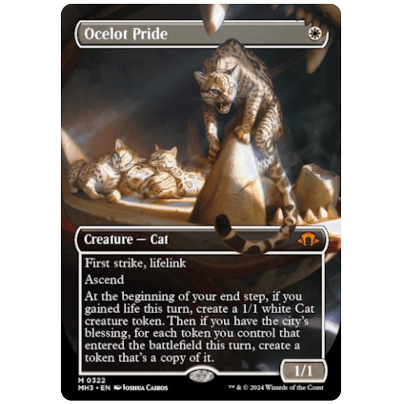 Modern Horizons 3 Variants: Ocelot Pride (0322 - Borderless)