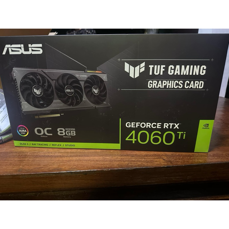 (ของใหม่)ASUS RTX 4060ti TUF OC ประกันนอก ตีหมด