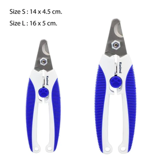 Kanimal Pet Nail Clipper กรรไกรตัดเล็บอย่างดี ตัดแม่นยำ ใช้งานง่าย สำหรับสุนัข แมว กระต่าย มี 2 ขนาด Size S / Size L