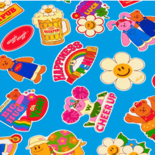 Point Sticker สติ๊กเกอร์ Wiggle Wiggle