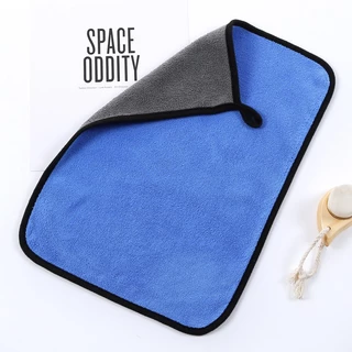 ผ้าไมโครไฟเบอร์ 3D ขนาด 400แกรม 30X30 CM เกรดพรีเมี่ยม หนานุ่ม ซับน้ำไว ผ้าทำความสะอาด ผ้าอเนกประสงค์เช็ดโต๊ะ