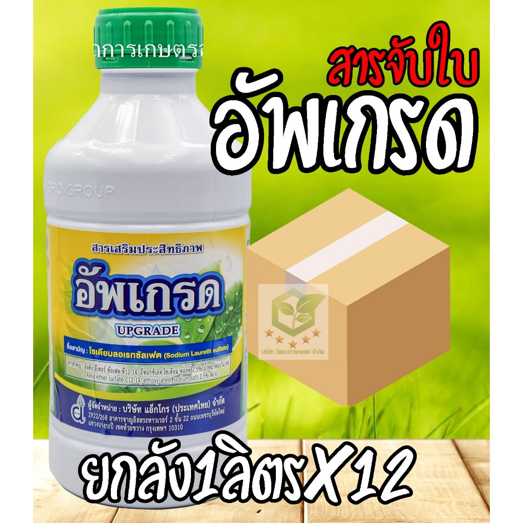 /ยกลัง12ขวด/ อัพเกรด สารเสริมประสิทธิภาพ สารจับใบ ขนาด 1 ลิตร  แอ็ปซ่า -80 Amway