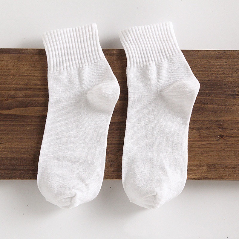 5สี ถุงเท้าข้อสั้น เนื้อผ้านุ่มสบาย ระบายอากาศ ไม่อับชื้น - รูปที่ 4