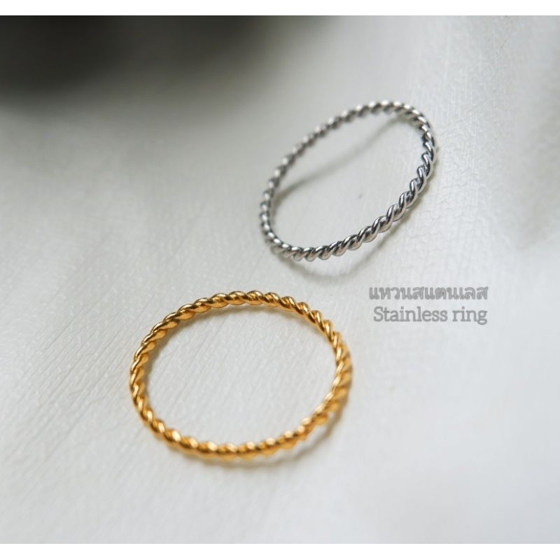 BBแหวนสแตนเลสลายเกลียวจิ๋ว(1.5มิล)