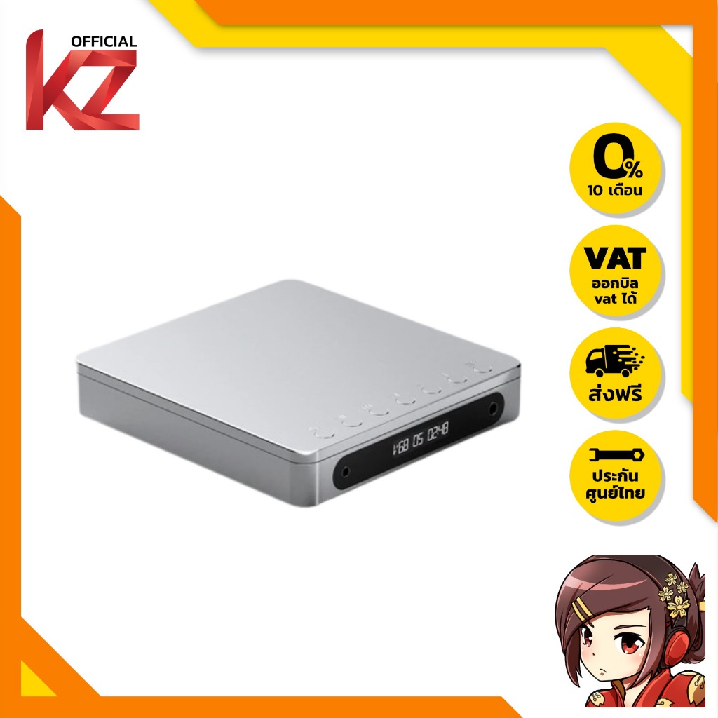 FiiO DM13 Portable CD player ของแท้ มีหน้าจอแสดงผล ปุ่มควบคุมการเล่น ช่องเสียบหูฟัง ประกันศูนย์ไทย