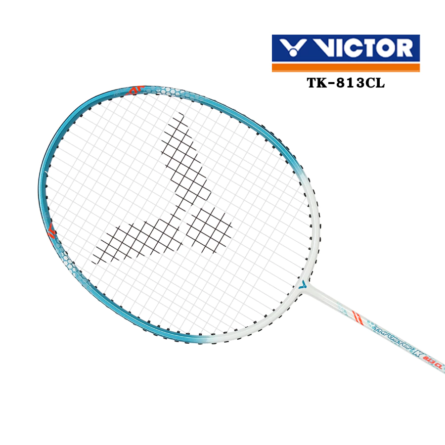 VICTOR ไม้แบดมินตัน พร้อมขึ้นเอ็น รุ่น TK-813CL // TK-815CL // TK-816CL // TK-817CL แถม ซอง (สินค้าขึ้นเอ็นแล้วพร้อมส่ง)