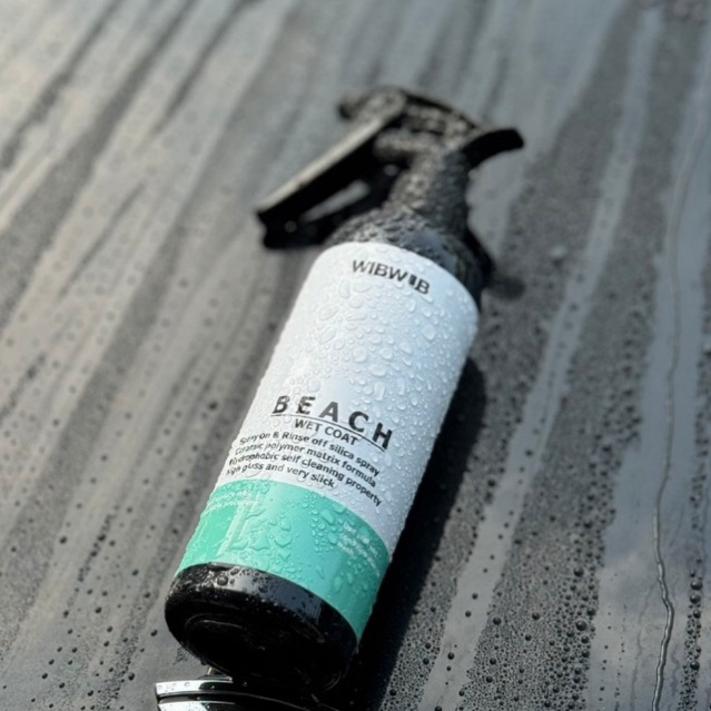 น้ำยาเคลือบสีแบบไม่ต้องเช็ด (WIBWUB Beach wet coat)