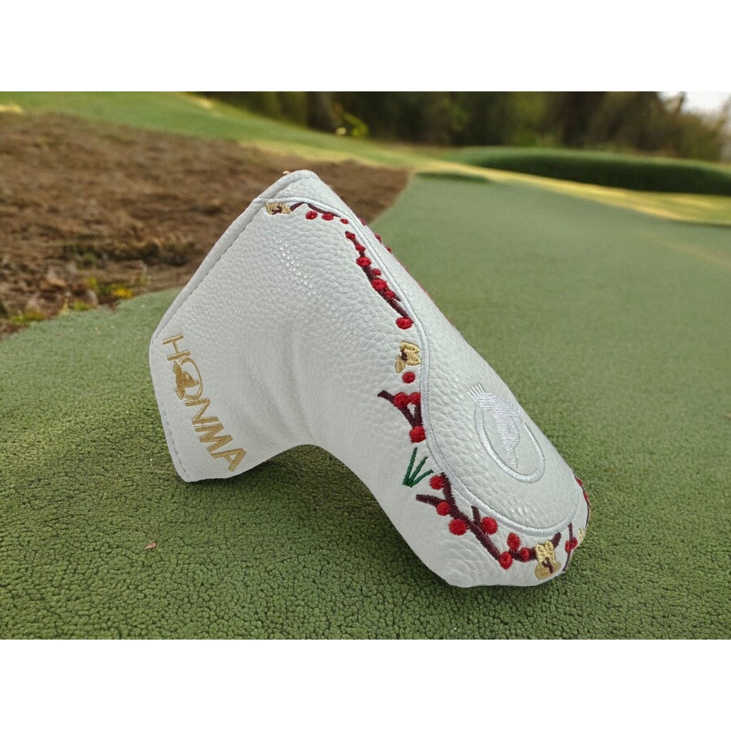 โคเว่อร์พัตเตอร์ Honma Golf Putter Cover White Beres