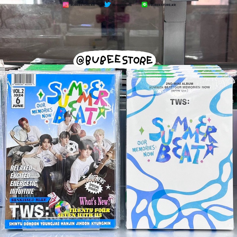 (พร้อมส่ง) อัลบั้ม TWS - 2nd Mini Album [SUMMER BEAT!] Photobook / Weverse ver.
