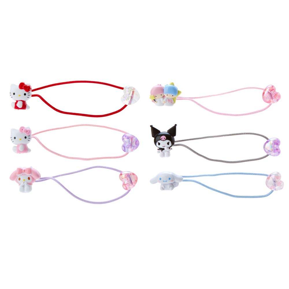 พร้อมส่ง!! ยางรัดผมเรซิน ยางมัดผม Sanrio ลาย Hello Kitty, Kuromi, My Melody ของแท้จากญี่ปุ่น น่ารัก ใส่สบาย ไม่รั้งผม