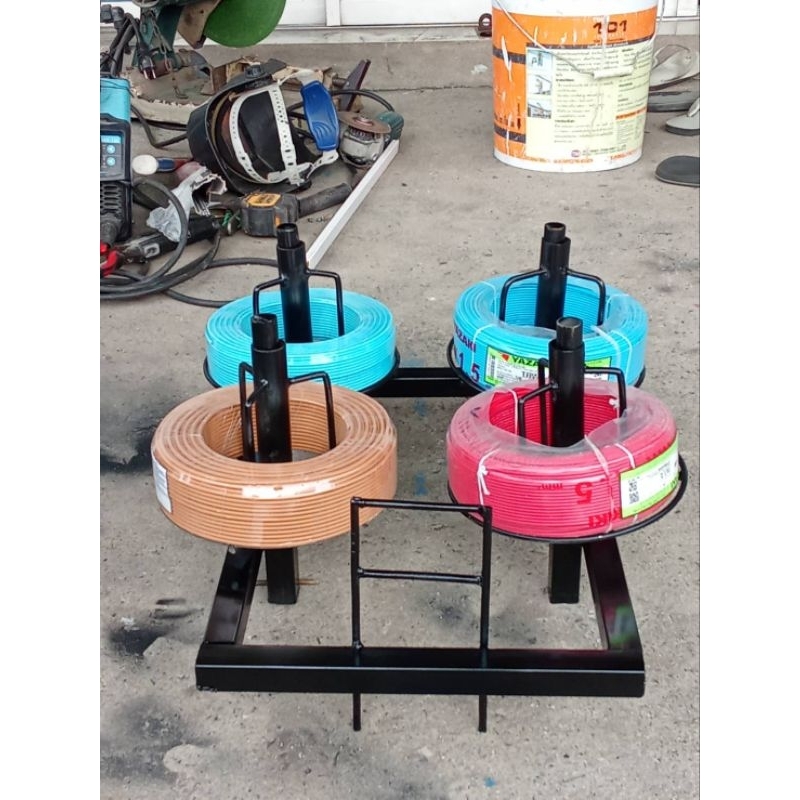 DIY โรลปล่อยสายไฟ แบบ4ม้วน 8ม้วน พร้อมกัน