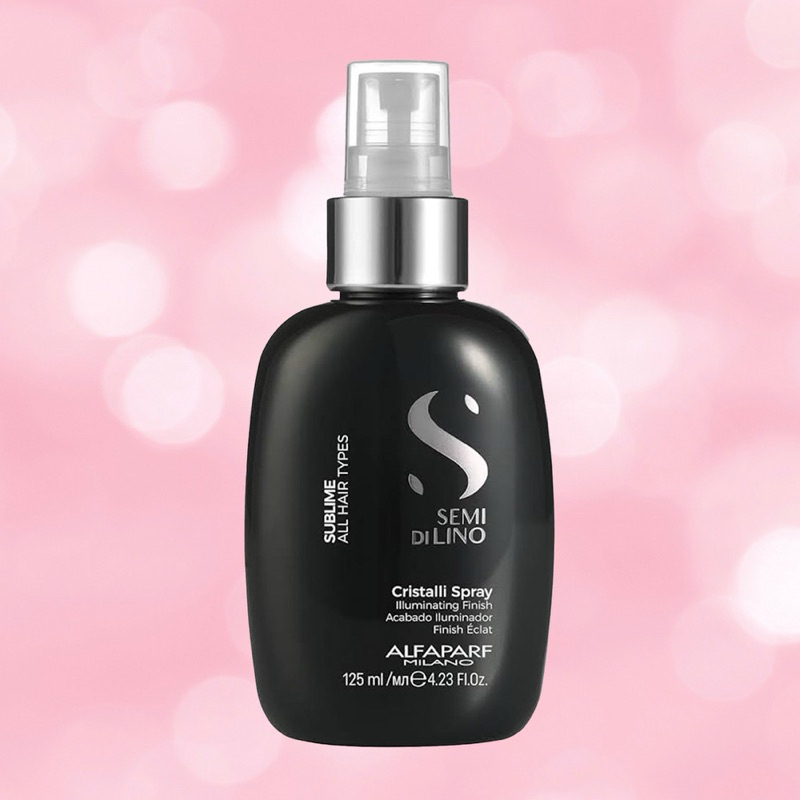 ALFAPARF CRISTALLI SPRAY 125 ML.สเปรย์เพิ่มความเงาให้เส้นผม
