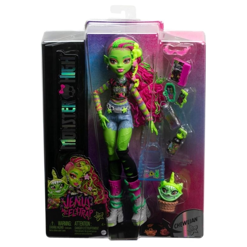 Monster High Venus McFlytrap Doll มอนสเตอร์ไฮ วีนัส แมคฟลายแทรป พร้อมส่งประมาณ 20/2/25 เนื่องจากติดกรมศุลกากรครับ